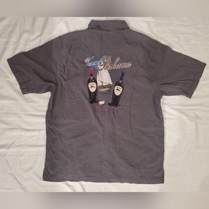 Tommy Bahama Sleeve Shirt with Wine Graphic